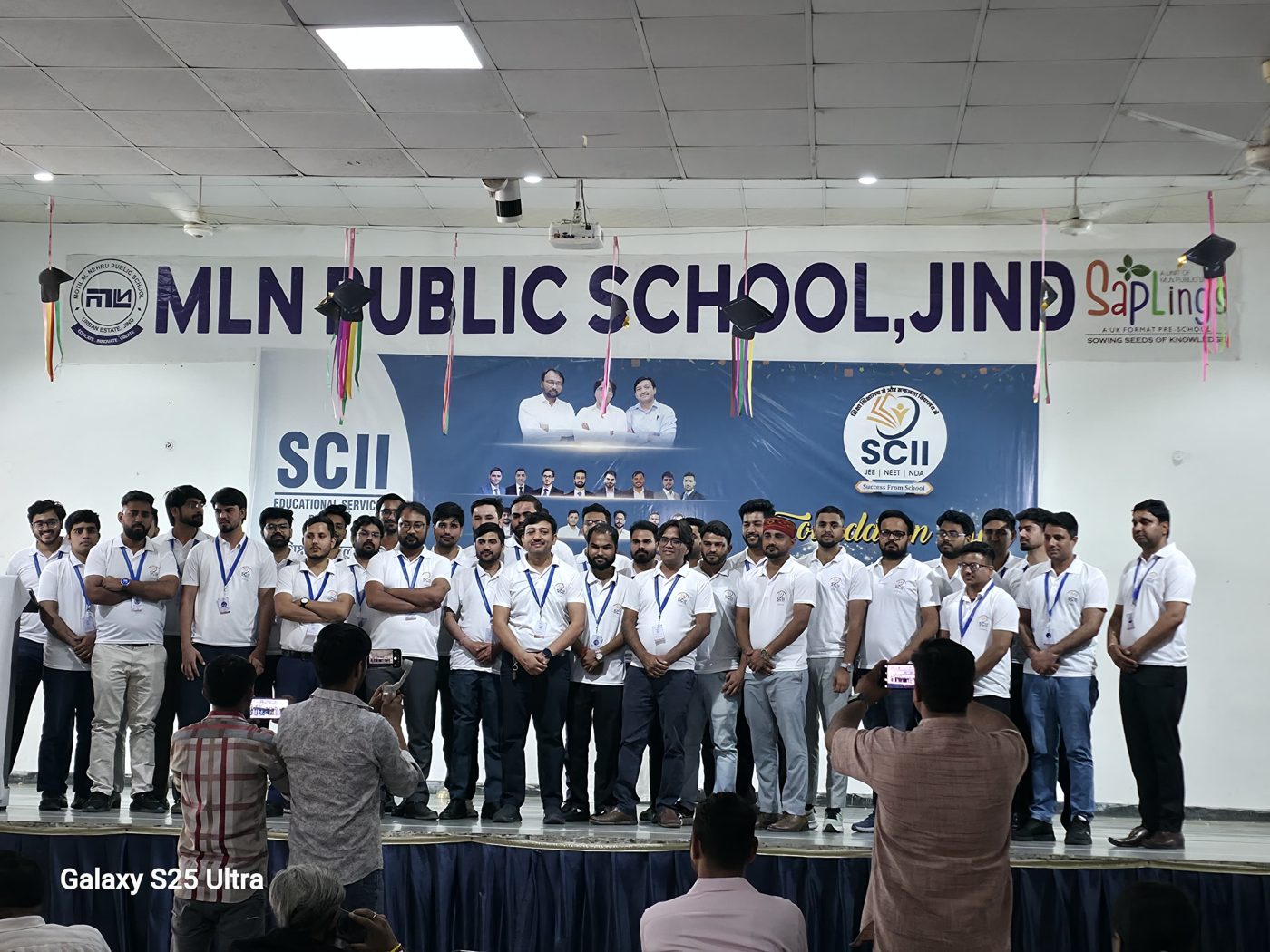 SCII faculty at Motilal Nehru Public School