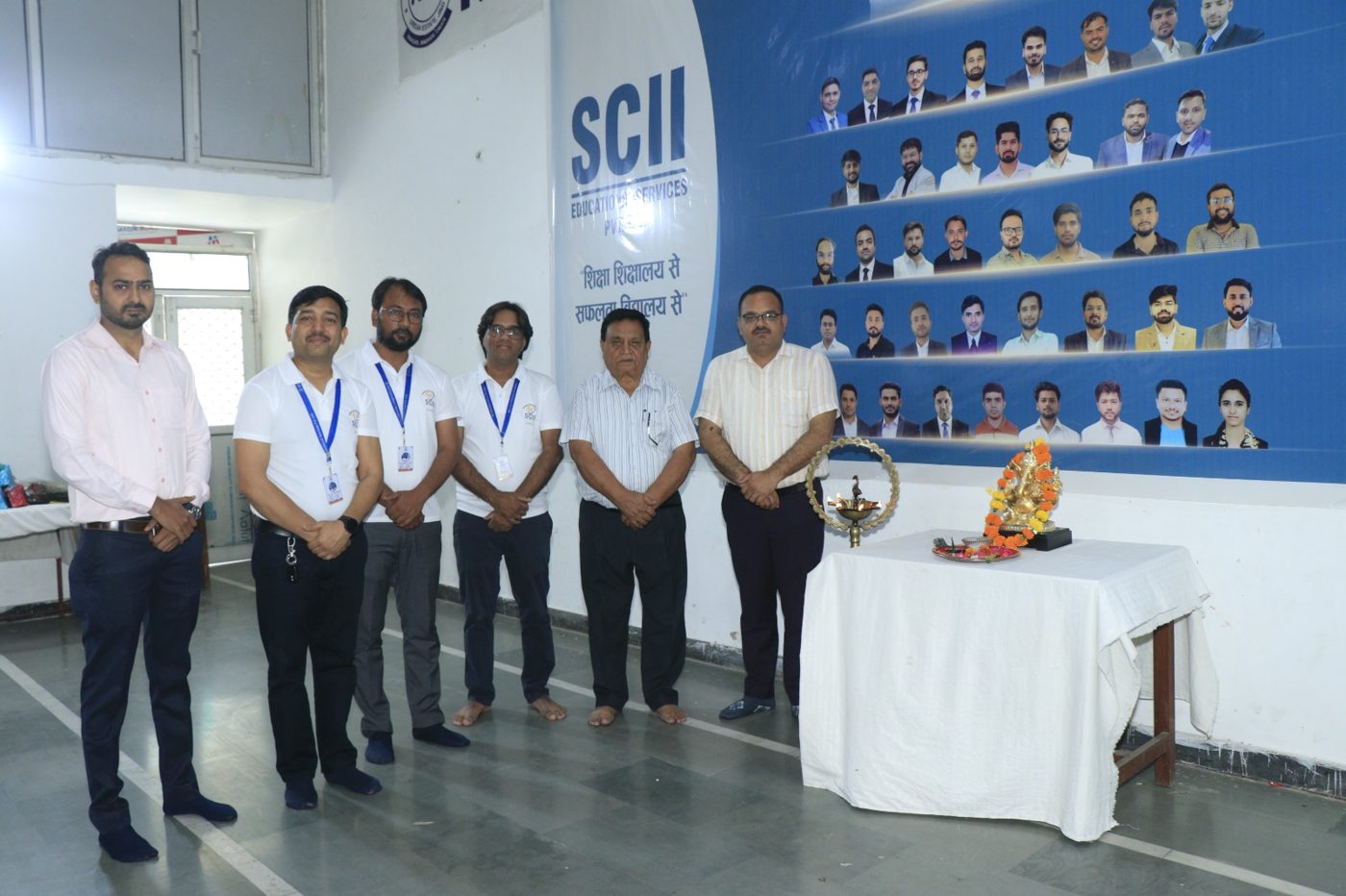 Lamp lighting ceremony at SCII